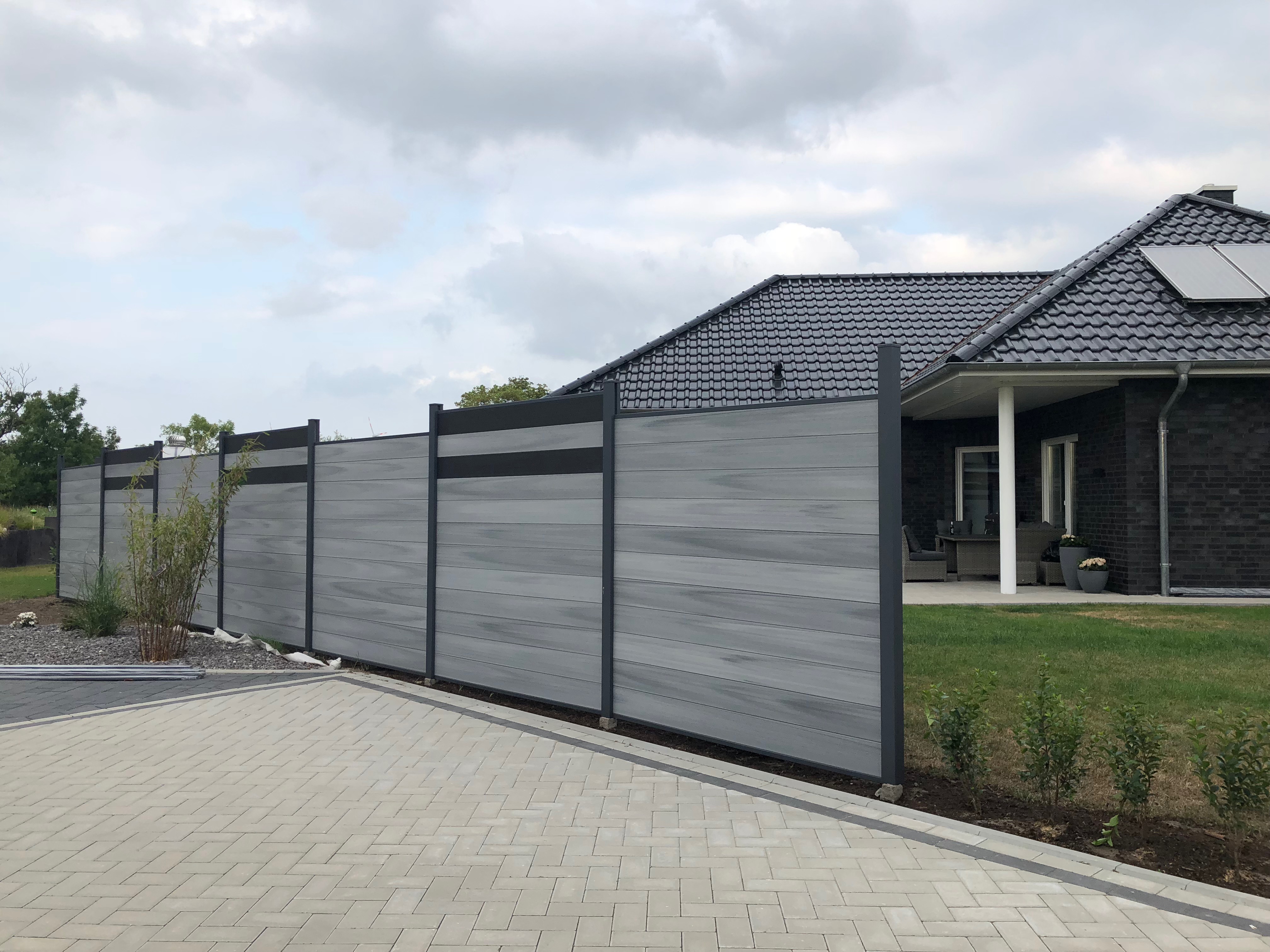 Sichtschutz Camping Gartenzaune Sichtschutzwande Wpc Zaun Lamellenzaun Gartenzaun Terrasse Sichtschutzzaun Anthrazit Braun Grau Esscopipe Com